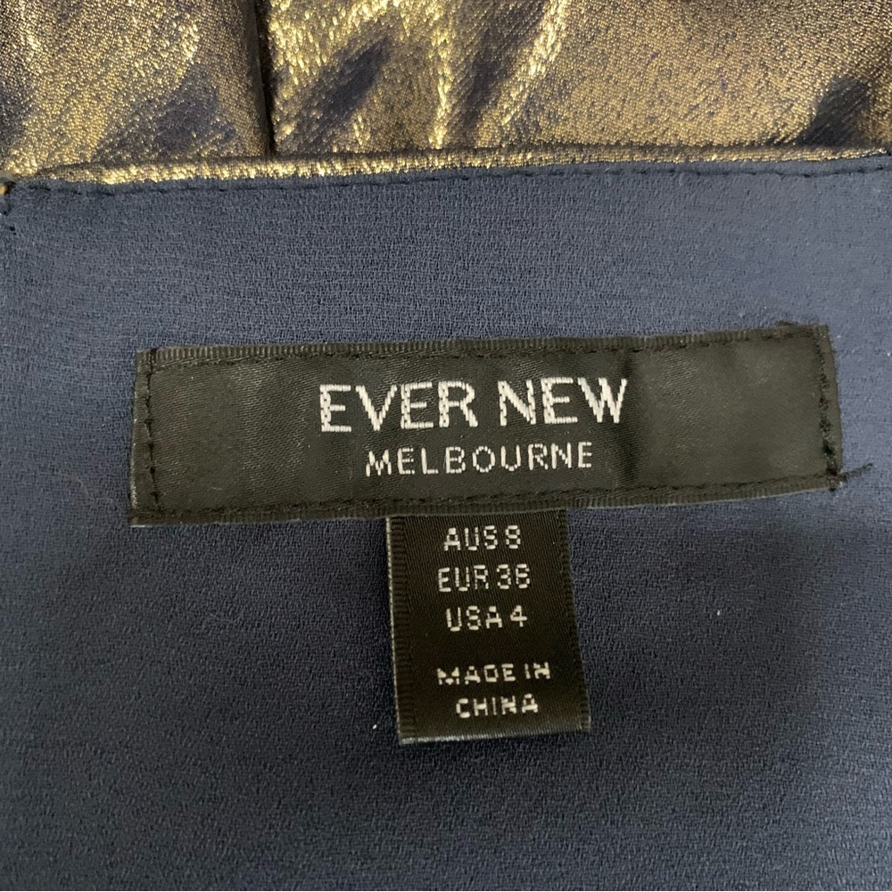 Ever New Shimmering Metallic Midi Dress - Picture 13 of 15